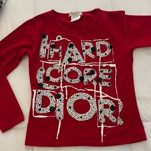 Hard core Christian Dior Top 100% Authentic